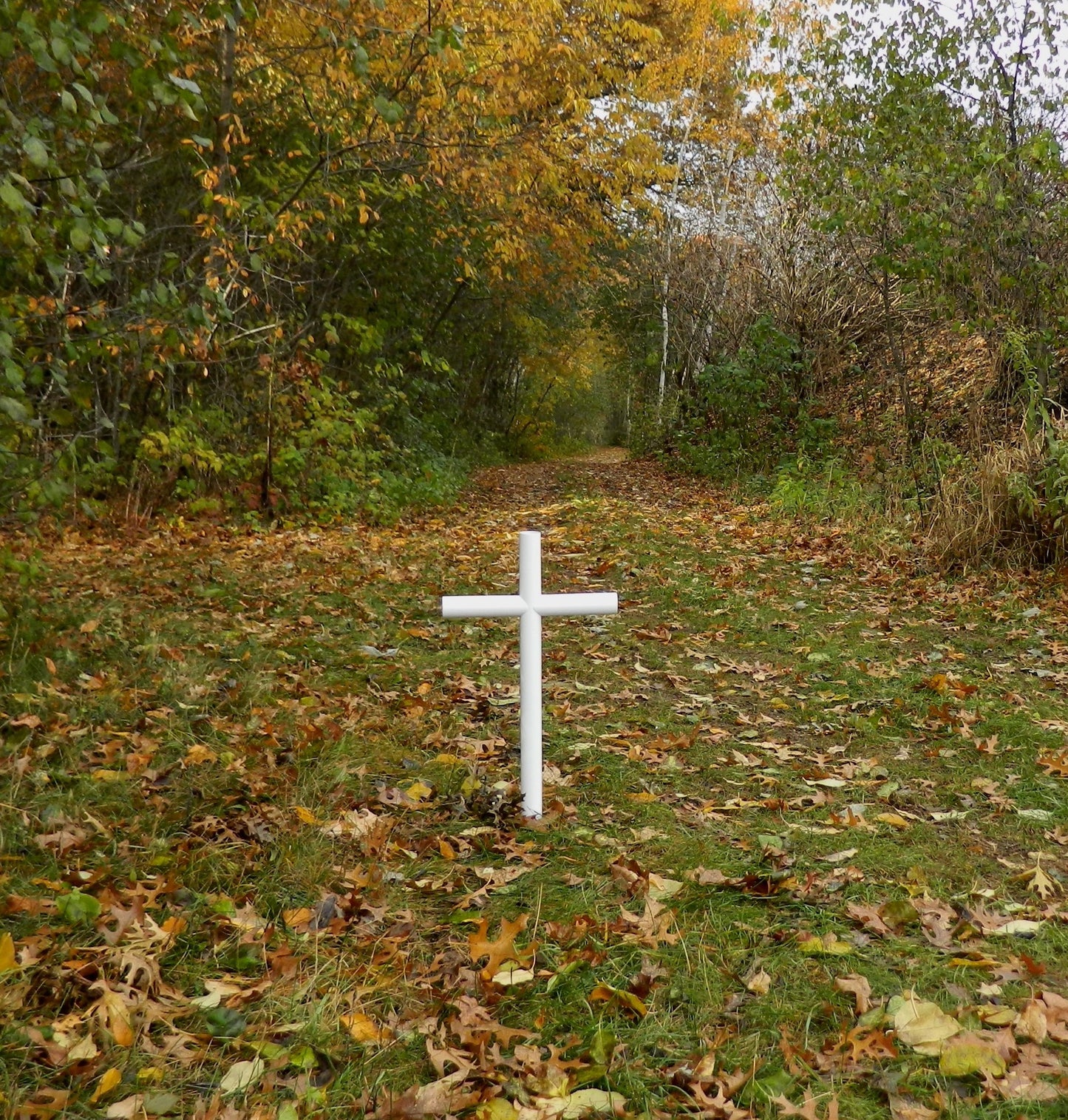 When A Loved One Passes The Road Can Be Lonely.  Honoring Them with A Timeless Memorial and Unique Engraving and Encapsulating Their Ashes With In The Everlasting Cross to Forever Preserve Their Memory.  Standing Tall In Size Small In Brilliant White Finish.
