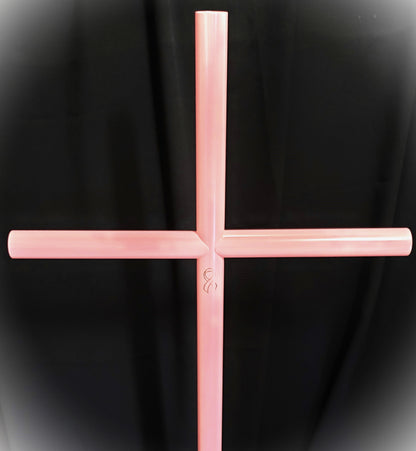 Everlasting Cross™ Powder Pink Memorial Cross