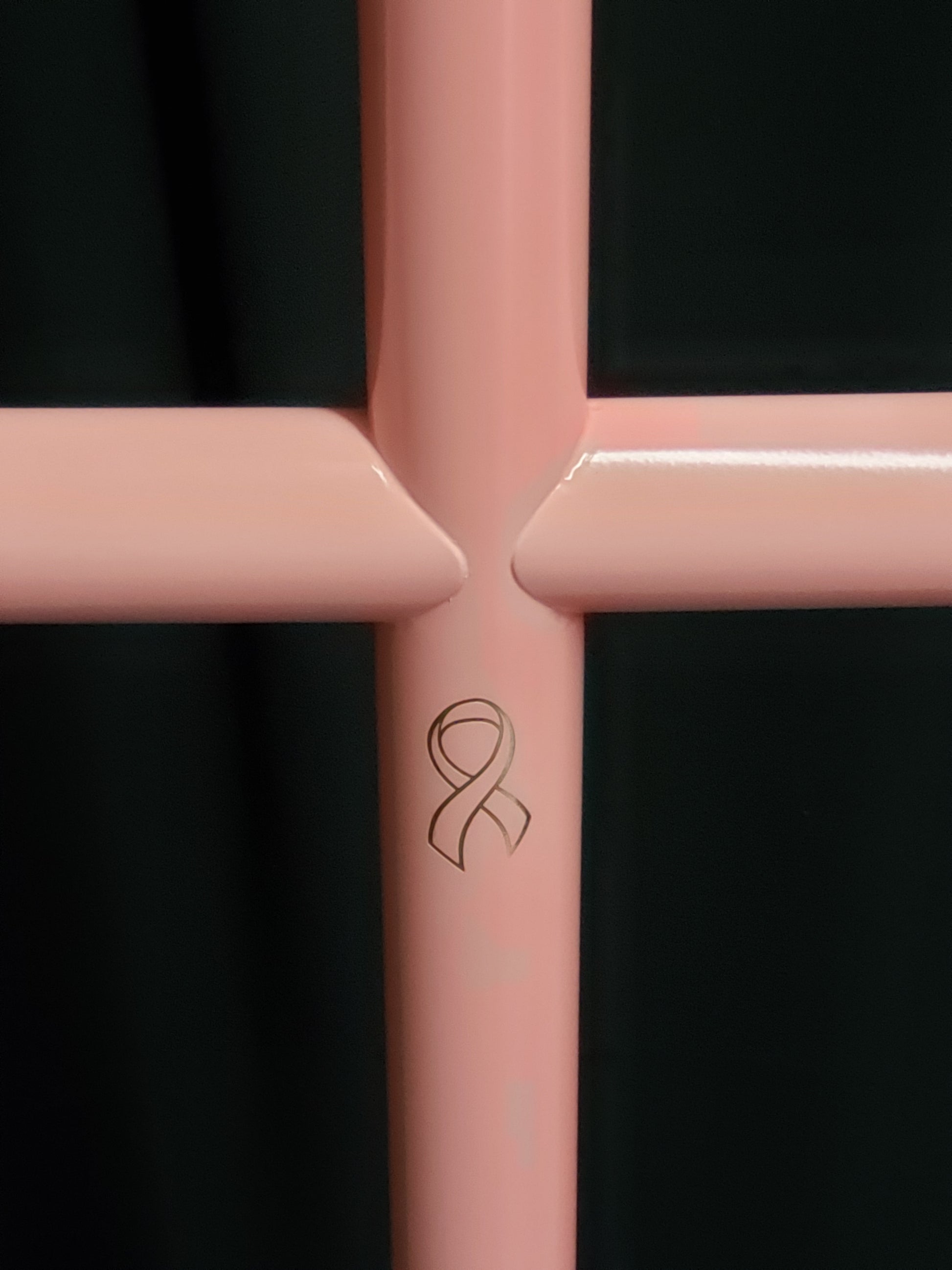 Everlasting Cross Memorial With The Breast Cancer Ribbon Remembers Her Strength And Fight. Our Loved One Lost And Memories Shared Are Forever Timeless And Engraved Uniquely. USA Manufactured In Stainless Steel Will Be Timeless At Gravestone, Garden, Favorite Place