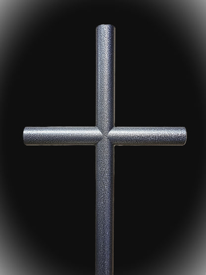 Urn and memorial with stainless steel end caps encapsulates and preserves their ashes.  Small thirteen inch by thirty-two inch tall.  Can be uniquely engraved.