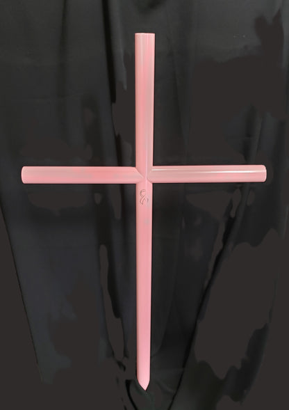 Everlasting Cross™ Powder Pink Memorial Cross