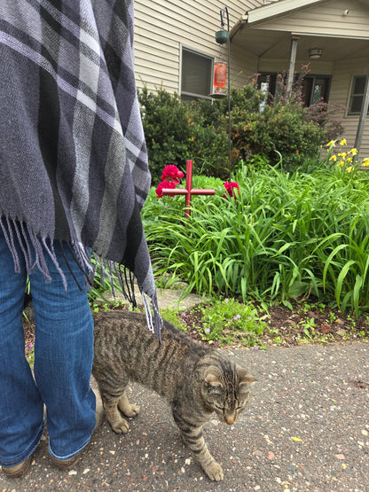 Her remembrance, reminds me of the joy and love she gave us.  The Everlasting Cross will remind others of his special place in our hearts.  #Furbaby